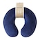 Travel neck pillow black or grey , dark blue 1 piece