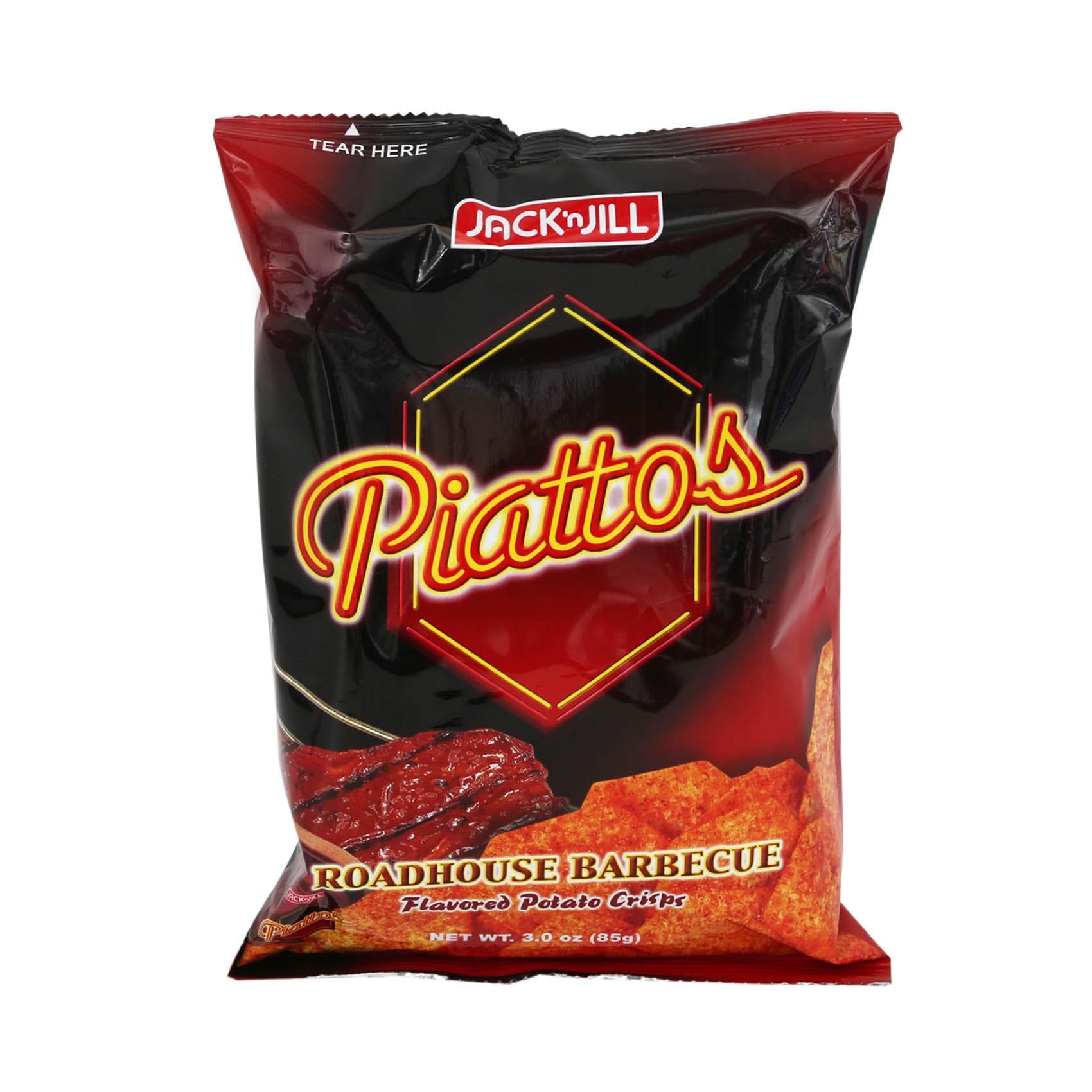 Buy Jack N Jill Piattos Potato Crisps BBQ 85g Online