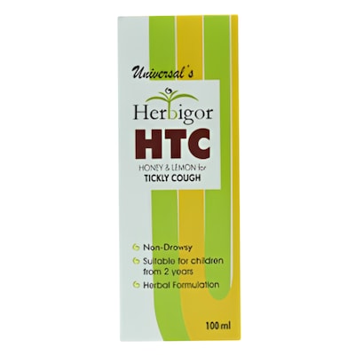 Herbigor HTC Honey And Lemon Tickly Cough Syrup 100ml