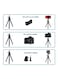 Huha Flexible Tripod Stand Black