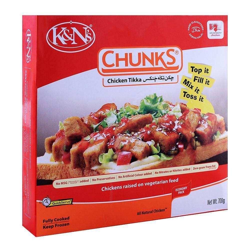 K&amp;N&#39;s Chicken Tikka Chunks 700 gr