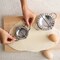 Generic-Dumping Maker Dough Press Circle Cutter Ravioli Empanada Maker Stainless Steel Mold Kitchen Tools
