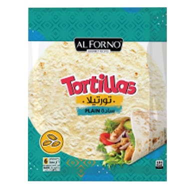 Alforno Equia Tortilla Bread  Plain 360GR