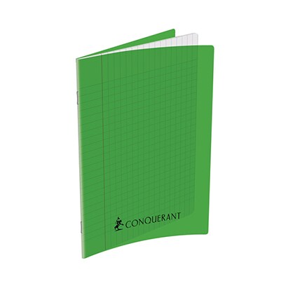 Buy Conquerant Notebook Green 17X22CM 192 Sheets Online | Carrefour Lebanon