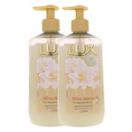 Buy Lux Velvet Touch Fine Fragrance Perfumed Handwash 500ml Pack of 2 in UAE