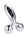 Generic 3D Roller Face Massage Roller Silver