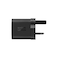 NATIVE UNION Fast GaN Charger PD 30W USB-C Charger w/ LED, 1-Port UK Wall Charger - Black