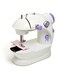 Dlc Mini Electric Sewing Machine White/Blue/Black