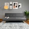 In House Aimar 2 In 1 Sofabed Linen Upholstered - Dark Grey