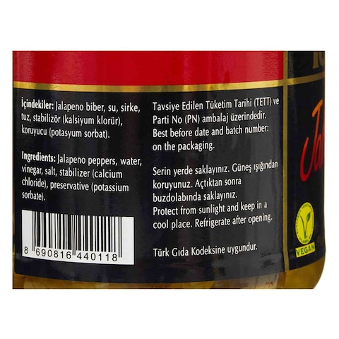 Fersan Pickled Jalapeno Pepper - 360 gram