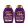 OGX Thick And Full Biotin And Collagen Shampoo 385ml+Conditioner 385ml