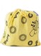 Milk &amp; Moo 2-Piece Swaddle Blanket Set Cotton Yellow/Black/White 110X110cm
