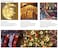 Doreen 138 LED Star Curtain String Lights, Window Curtain String Light Moon Star String Light USB Plug for Ramadan Wedding Party Home Garden Bedroom Outdoor Indoor Wall Decorations (Warm White)