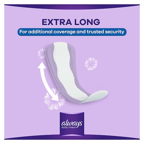 Always Daily Liners Extra Protect - Large - 68 Pads