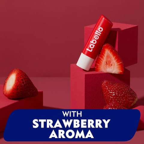 Labello Lip Balm Moisturising Lip Care Strawberry Shine 4.8g