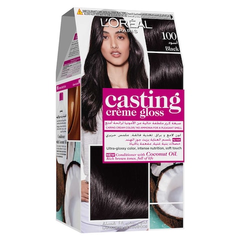 L&#39;Oreal Paris Casting Creme Gloss Hair Colour 100 Black Licorice