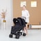 Teknum Double Baby Stroller - Black