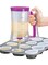 Generic Pancake Batter Dispenser Clear/Purple