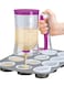 Generic Pancake Batter Dispenser Clear/Purple