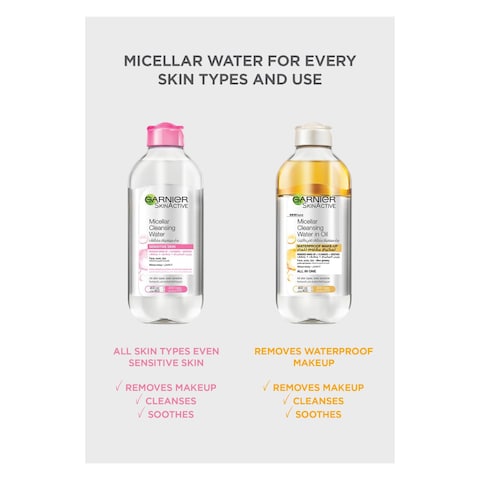 Garnier Micellar Cleansing Water In Oil 400ml