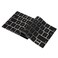 Ozone - English Keyboard Skin UK Layout For MacBook Pro 13'' 15 '' A1706/A1707 with Touch Bar - Black
