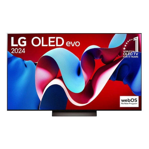 LG Evo C4 77-Inch UHD Smart OLED TV C46LA Black