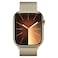 Apple Watch Series 9 LTE 41mm Gold Stainless Steel Gold Milanese Loop