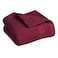 Sil Face Towel Maroon 13X13