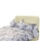 In House Lamar Velvet Bed Frame - Queen - 200x160 cm - Beige