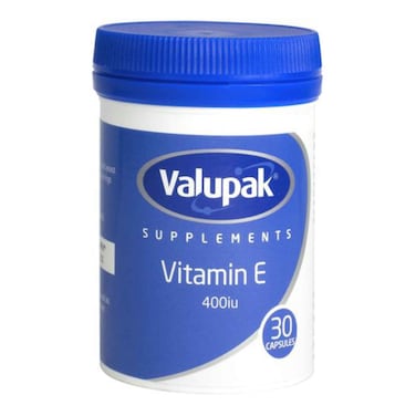VALUPAK VITAMIN E 400IU CAPS 30&#39;S
