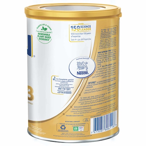 Nestle NAN SupremePro 3 GrowingUp Toddler 1 to 3 yrs Milk Powder 800g