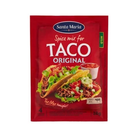 Santa Maria Spice Mix For Taco Original Mild 28g