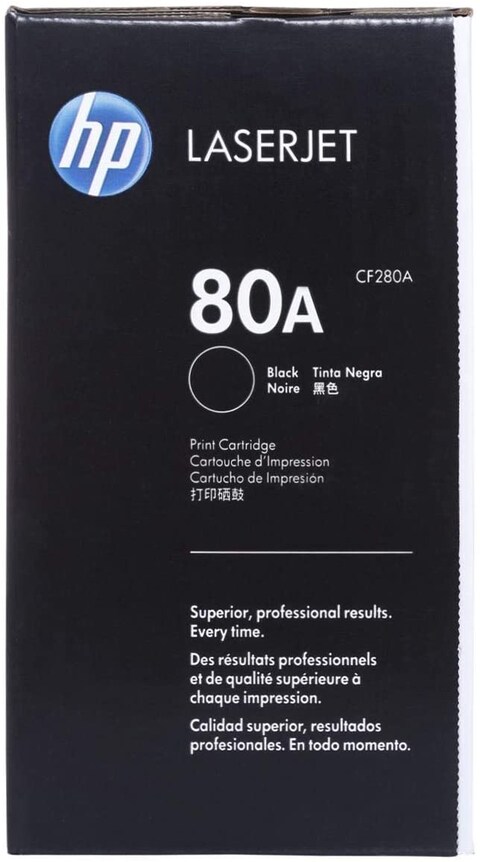 HP Toner Cartridge - 80A, Black