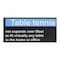 Tablle Tennis Rack Automatic Ping Net