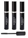 Florucci M-004 Ultra Black Lengthening And Thickening Mascara, Black 3 Pieces