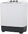General Supreme Twin Tub Semi Automatic Washing Machine, 6 Kg Capacity, White (Installation Not Included)