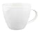 Shallow Bone China Tiffany Cup and Saucer Set, White, 220 ml, JX113-C002-02, 6 Pcs Set