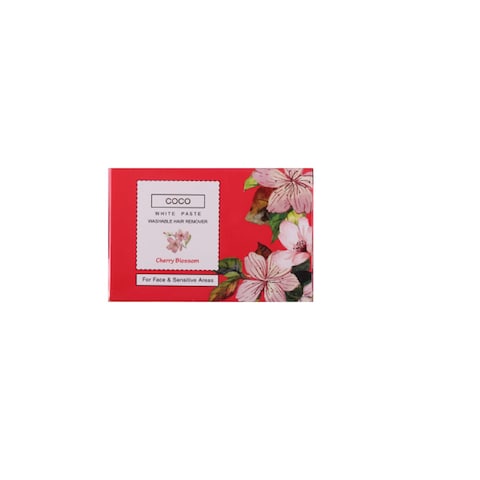 Coco White Paste Hair Removal with Cherry Blossom - 100 gram