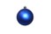 Shiny Matt Glitter Balls Blue 3cm 24Pcs
