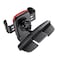 Baseus Aluminum Car Phone Holder CD Slot Auto Lock Gravity Car Mount Compatible With 4.0 6.5 Inch For iPhone 14 Pro Max 13 12 11 SE X And Many More Black
