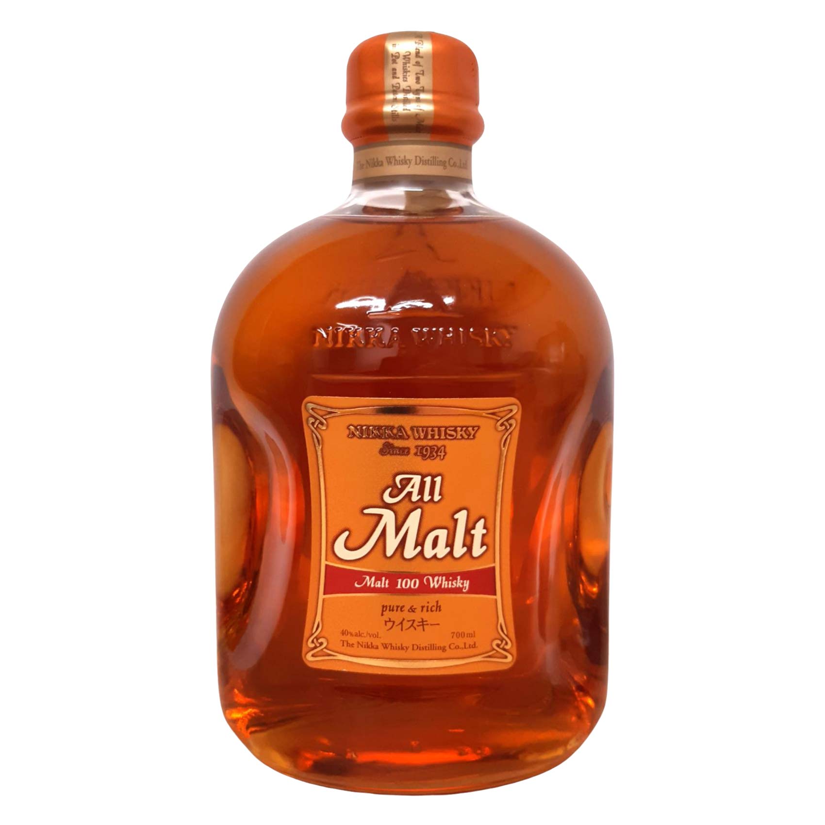 Buy Nikka All Malt Pure And Rich Whisky 700ml Online