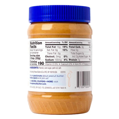 Peanut Butter and Co. Smooth Operator Peanut Butter 454g