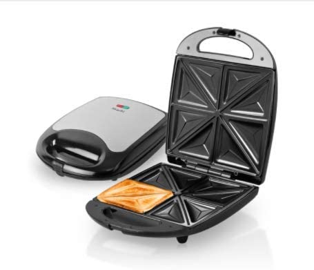 Saachi Sandwich Maker/Grill Nl-St-4655S Non-Stick Plate