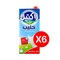 Lactel Full Cream Milk - 1 Liter - Pack of 6