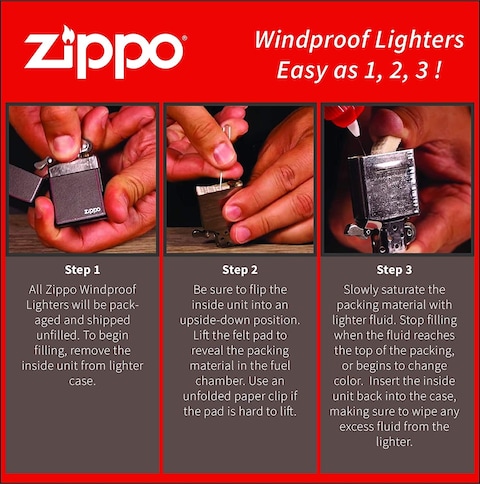 Zippo AE184185 151 Clover Spectrum Windproof Lighter