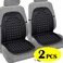Car Seat Cover Cushion-Magnetic Bubble Ultra Comfort Massage-Universal Car And SUV Truck Chair Cover 2 Pcs (Black)