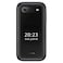 نوكيا 2660 فليب هاتف ثنائي الشريحة بذاكرة وصول عشوائي  48 غيغابايت و ذاكرة داخلية سعة 128 غيغابايت  يدعم تقنية 4G أل تي إي -أسود