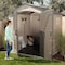 Shed Store And More - Outdoor Storage Shed - 7 Feet X 7 Feet - 10 Years Limited Warranty