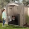 Shed Store And More - Outdoor Storage Shed - 7 Feet X 7 Feet - 10 Years Limited Warranty