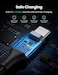 Ugreen 82-70429 USB-C Cable Aluminum Case With Braided 2M (Black) (70429)